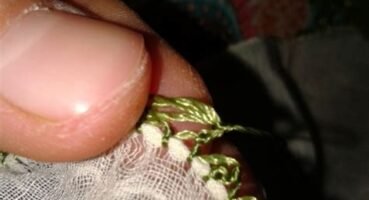 İğne Oyası ile Süslü Pamuklu Giysiler Nasıl Yapılır?