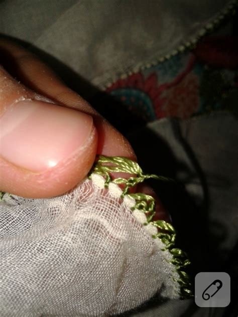 İğne Oyası ile Süslü Pamuklu Giysiler Nasıl Yapılır?